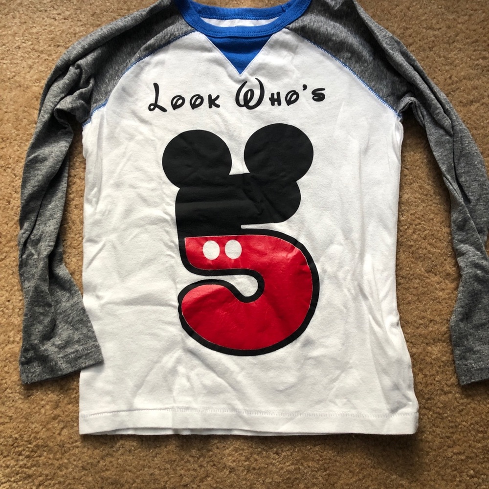 Custom 5th Birthday Old Navy shirt